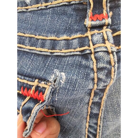 True Religion Women's Joey Boot cut Jeans size 27 - Picture 10 of 13